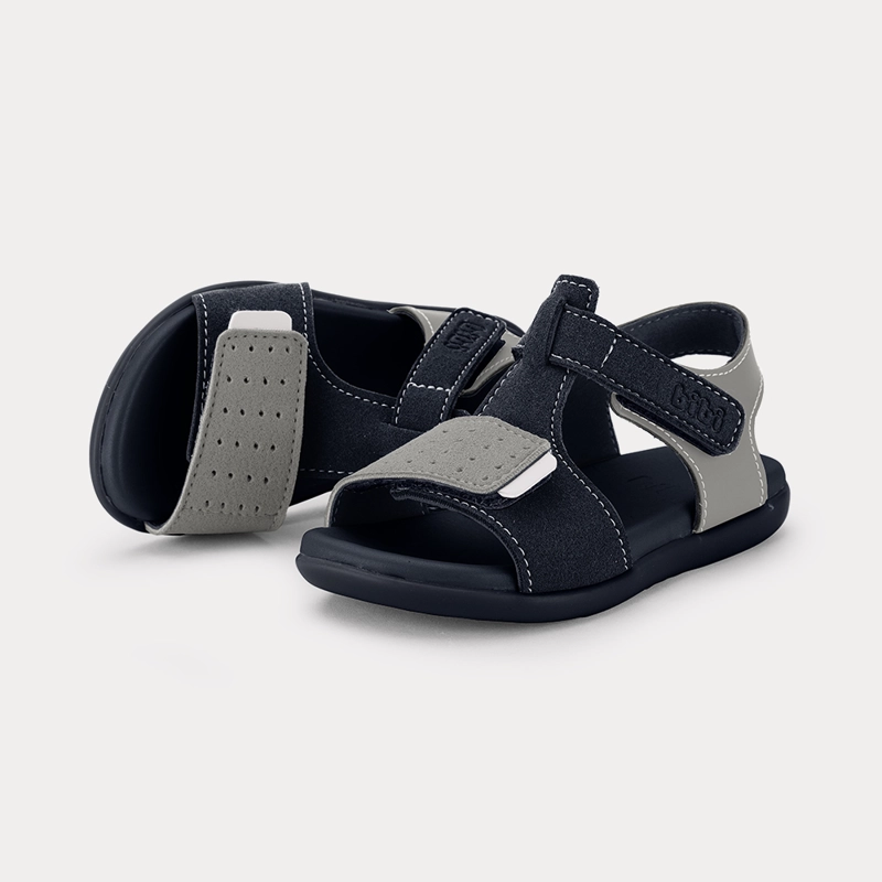SANDALIA BEBE AZUL MARINO SOFT 3 BIBI - 4
