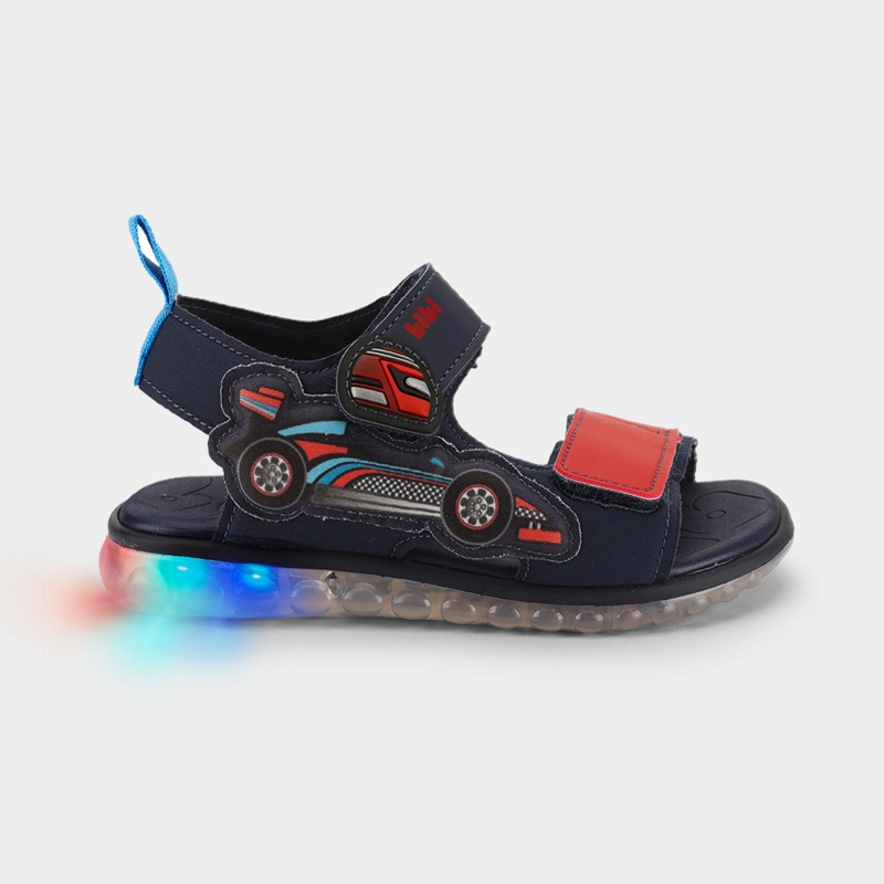 SANDALIA INFANTIL AZUL/ROJO SUMMER LIGHT 2.0 BIBI - 1
