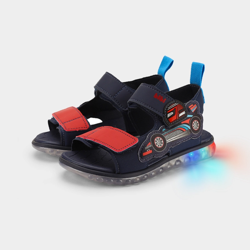 SANDALIA INFANTIL AZUL/ROJO SUMMER LIGHT 2.0 BIBI - 2