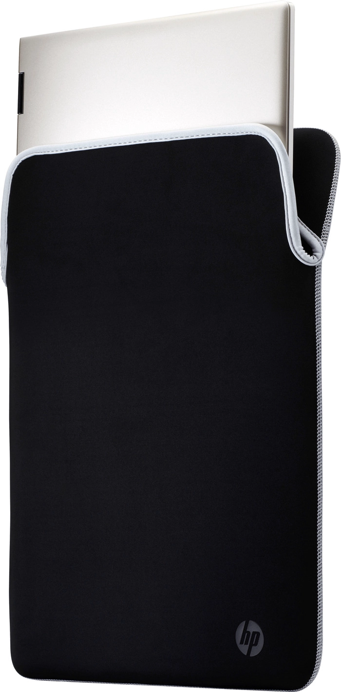 FUNDA PROTECCION REVERSIBLE HP NEGRO/PLATEADO 14' - 4