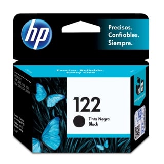 CARTUCHO DE TINTA HP 122 NEGRA ORIGINAL - 1