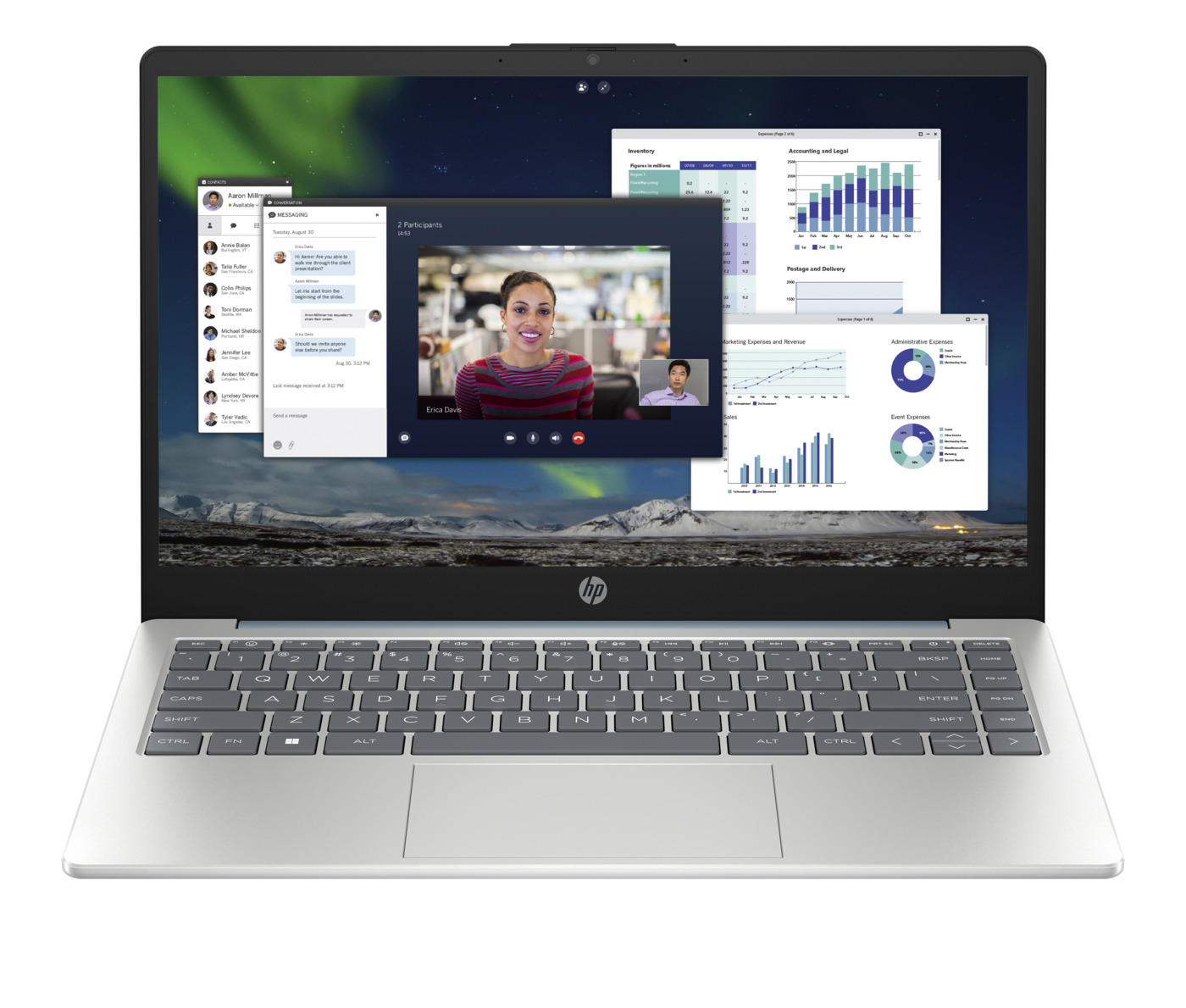 NOTEBOOK HP 14-EM0001LA AMD RYZEN 3 8GB RAM 256GB - 1
