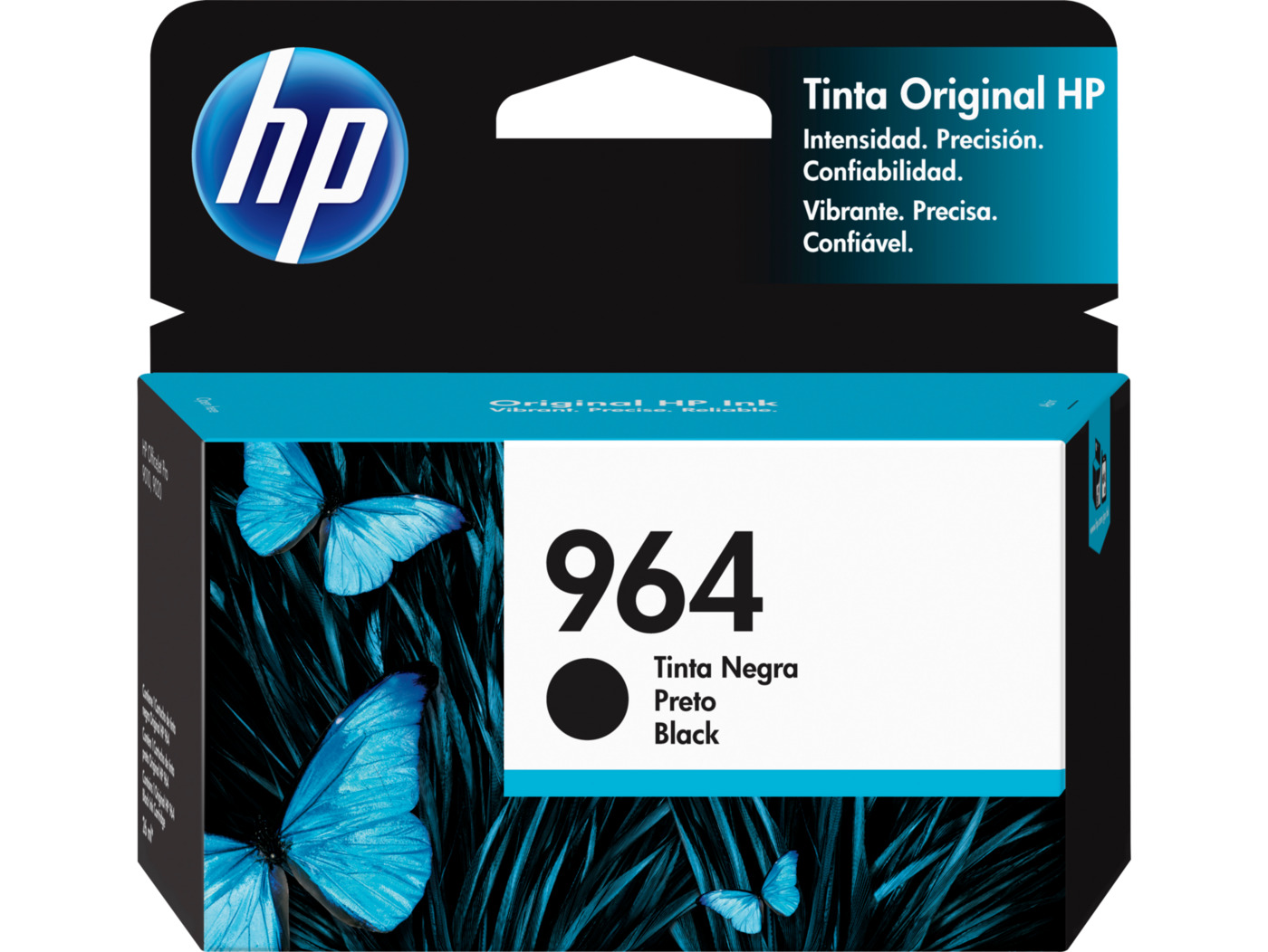 CARTUCHO DE TINTA HP 964 NEGRO ORIGINAL - 1