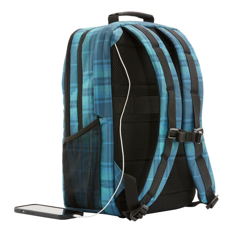 MOCHILA HP CAMPUS XL TARTAN PLAID BACKPACK - 4