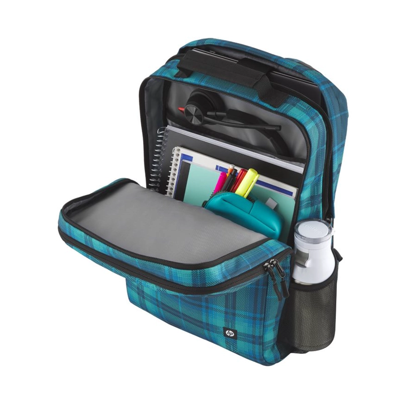 MOCHILA HP CAMPUS XL TARTAN PLAID BACKPACK - 7