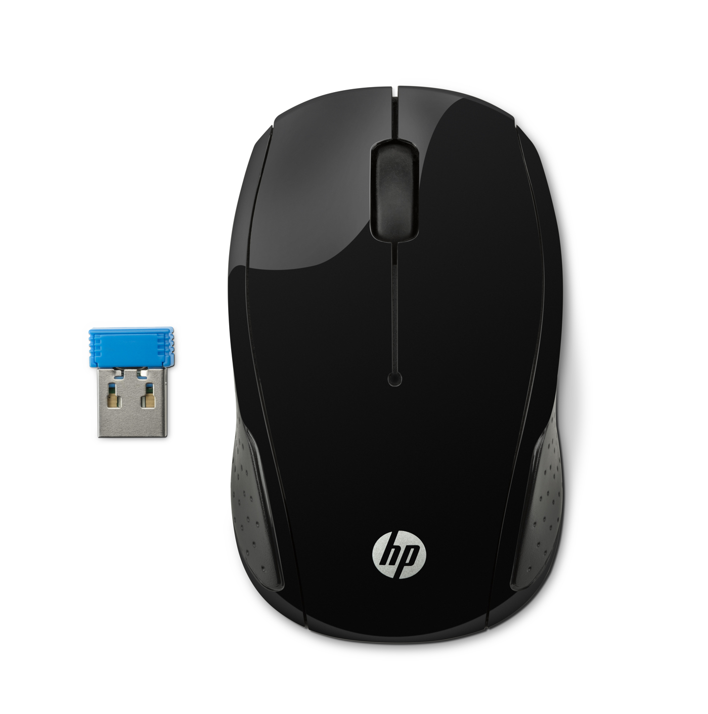 MOUSE HP 200 INALÁMBRICO NEGRO - 2