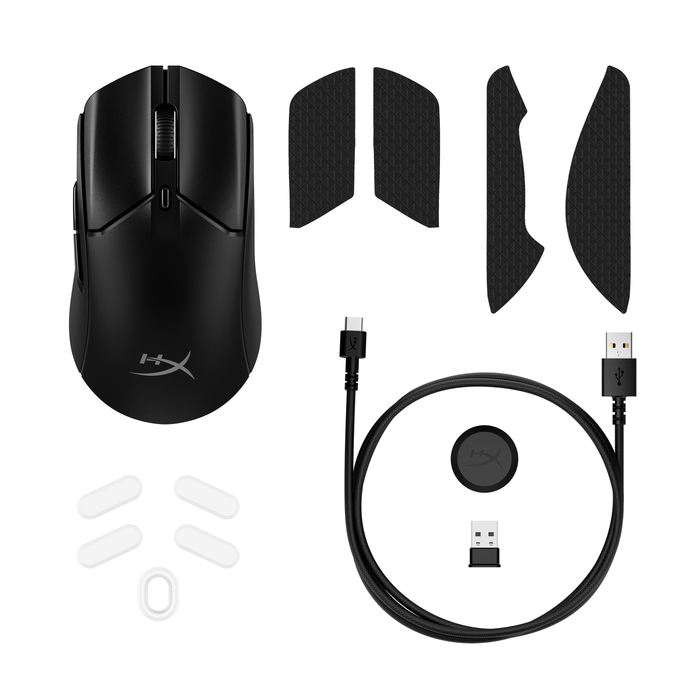MOUSE INALÁMBRICO HP GAMING HYPERX PULSEFIRE HASTE 2 NEGRO - 9