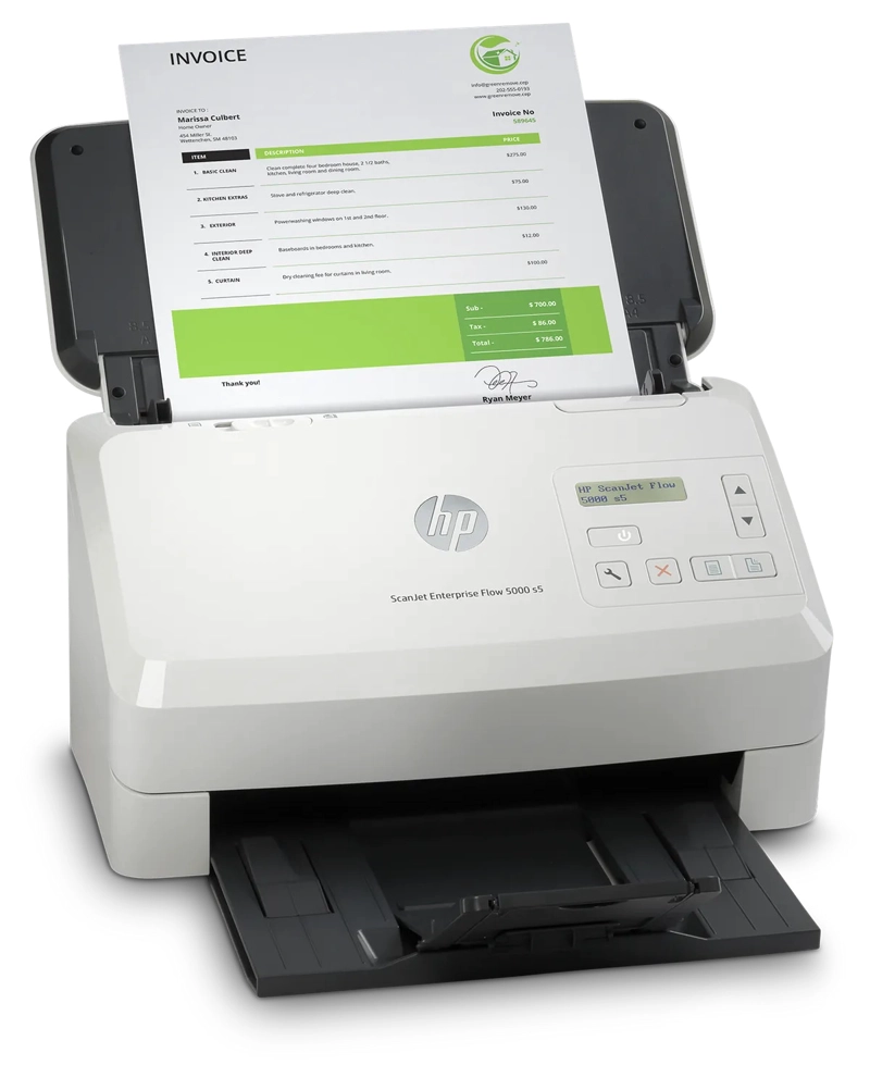 ESCANER HP SCANJET ENTERPRISE FLOW 5000 S5 - 4