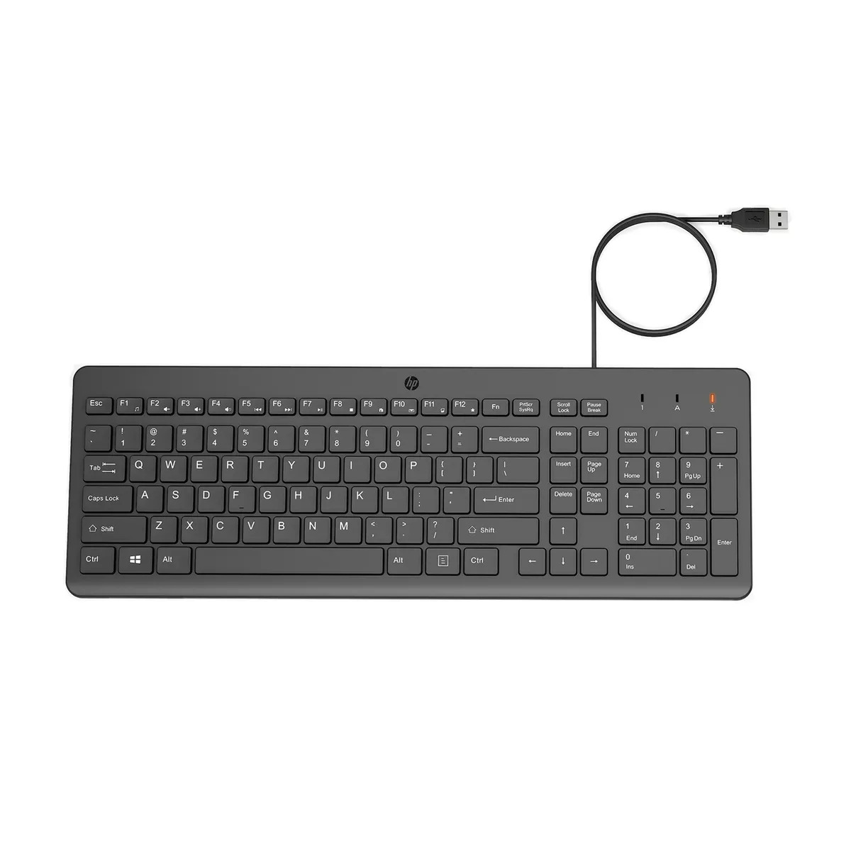 TECLADO HP 150 CON CABLE (664R5AA) - 5