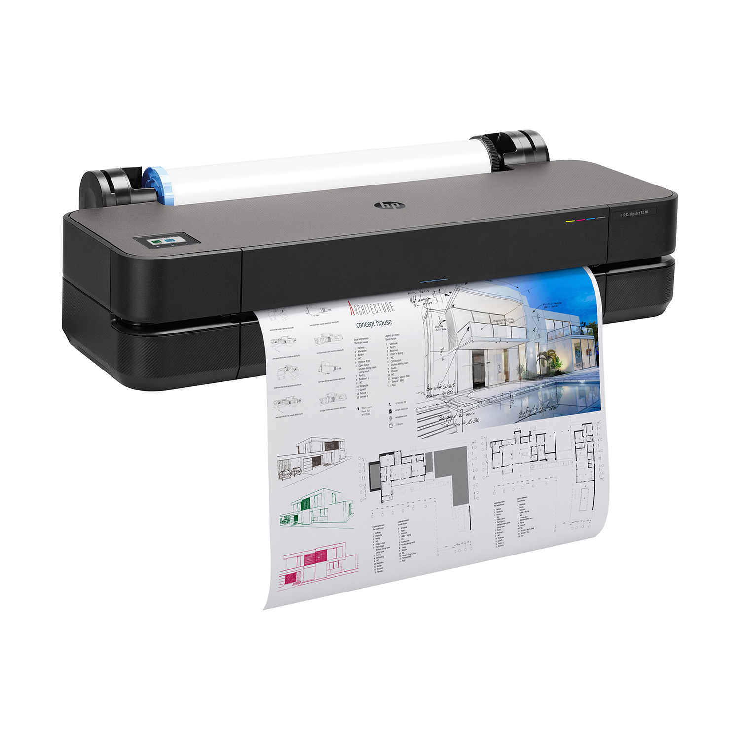 PLOTTER HP DESIGNJET T210 DE 24' EDICION 2025 (8AG32D) - 8