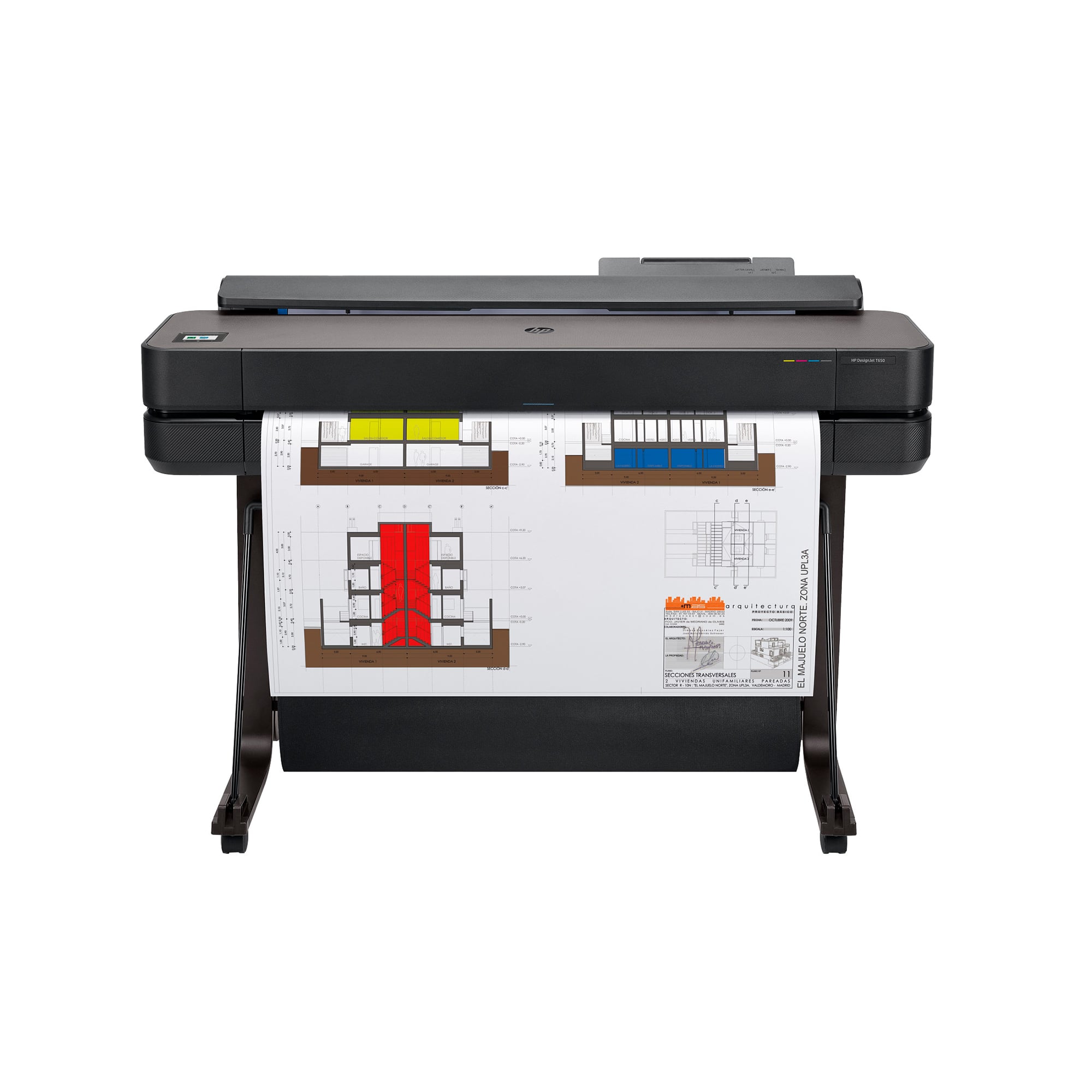HP DESIGNJET T650 36-IN PRINTER - 1