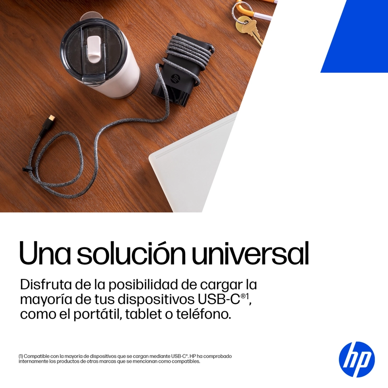 CARGADOR DE LAPTOP HP USB-C 65W - 8