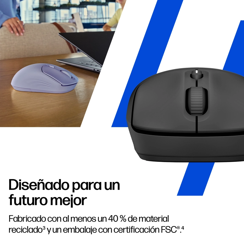 MOUSE INALAMBRICO HP 400 SILENCIOSO NEGRO - 12