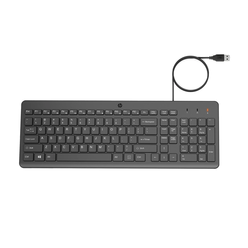 TECLADO Y MOUSE ALAMBRICO HP 150 - 5
