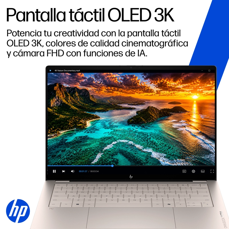 NOTEBOOK HP OMNIBOOK ULTRA 14-KD0070LA INTEL CORE ULTRA 7 16GB RAM 1TB SSD 14' TACTIL 3K WINDOWS 11 - 9