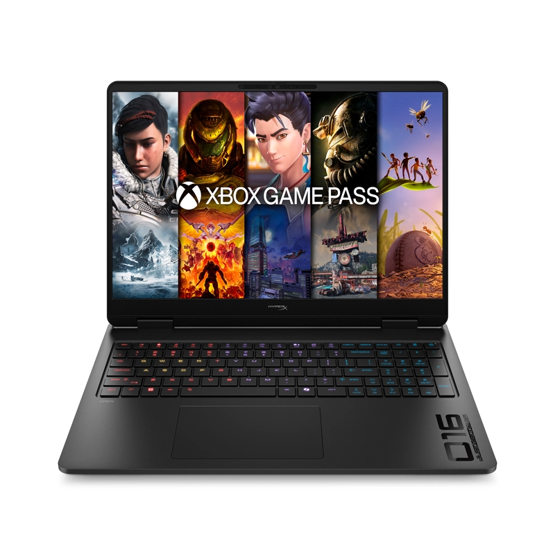 NOTEBOOK GAMING HYPERX OMEN 16-AP1002LA AMD RYZEN 9 24GB RAM RTX 5070 1TB SSD 16' 2.5K OLED W11H - 1