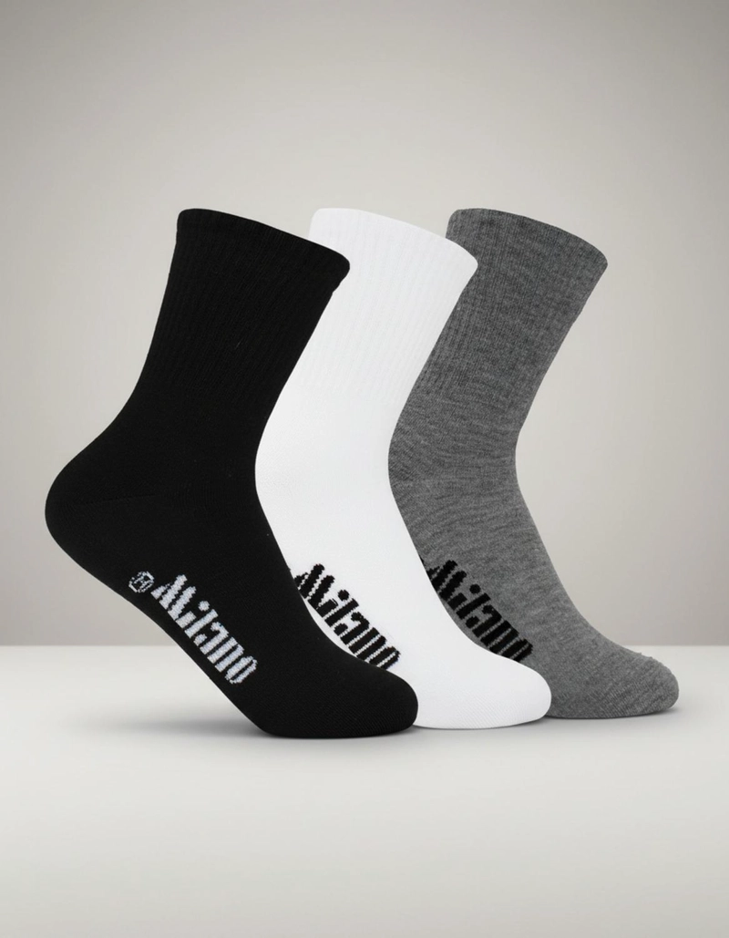CALCETIN MEDIA CAÑA HOMBRE 12 PARES 40-45 - 1