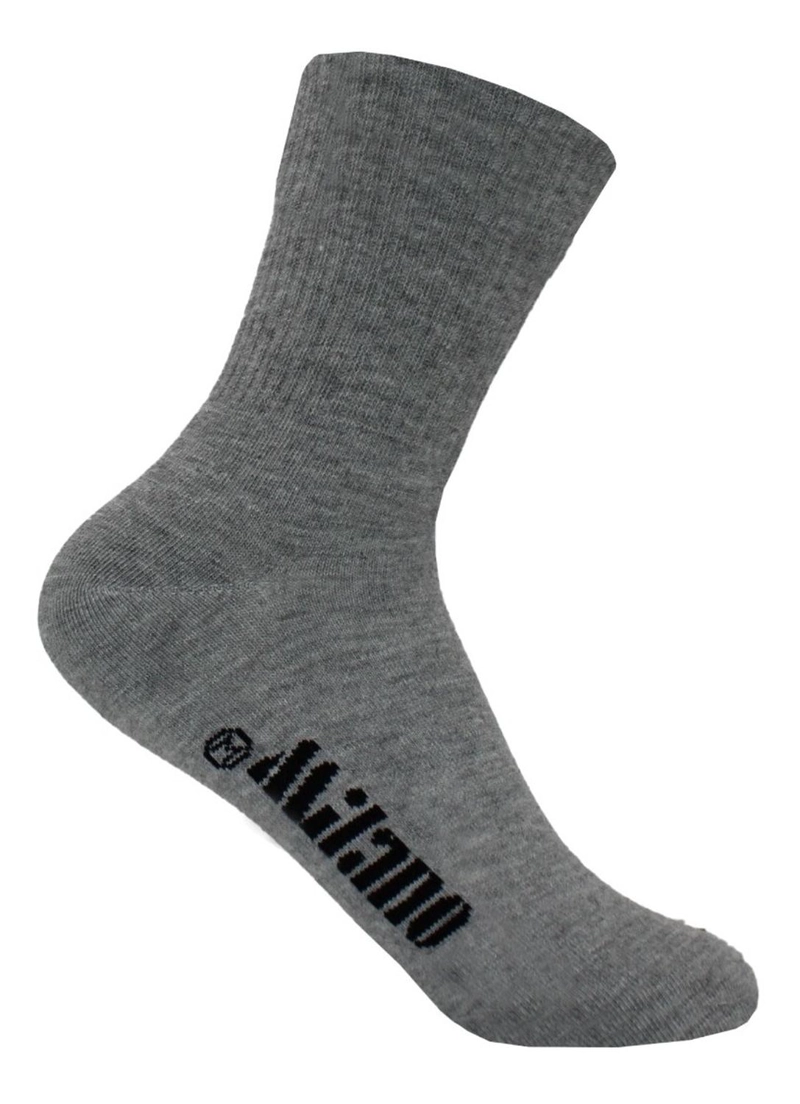 CALCETIN MEDIA CAÑA HOMBRE 12 PARES 40-45 - 5