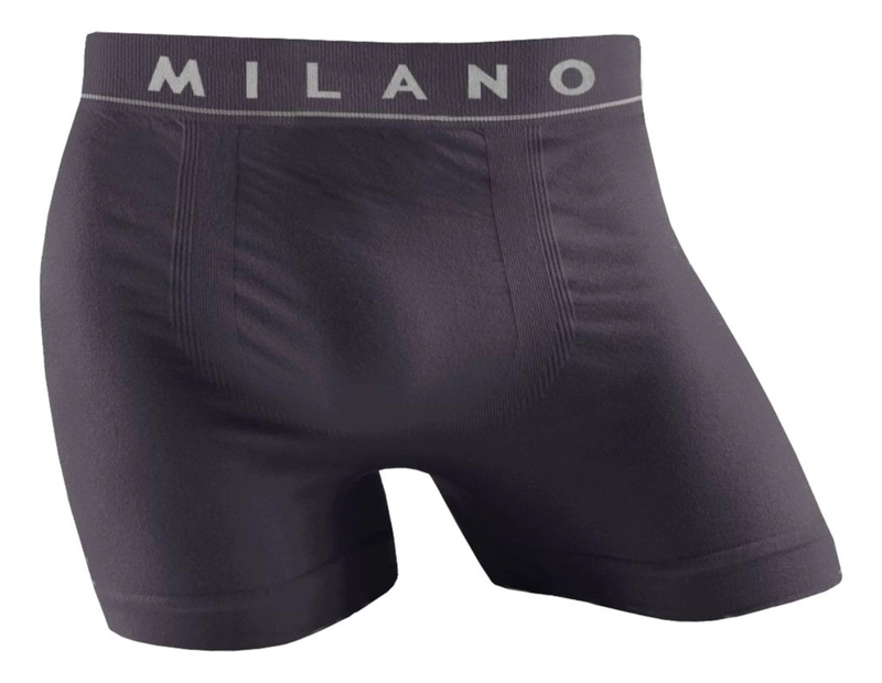 BOXER MILANO SIN COSTURA ADULTO 6 UNIDADES XL - 6