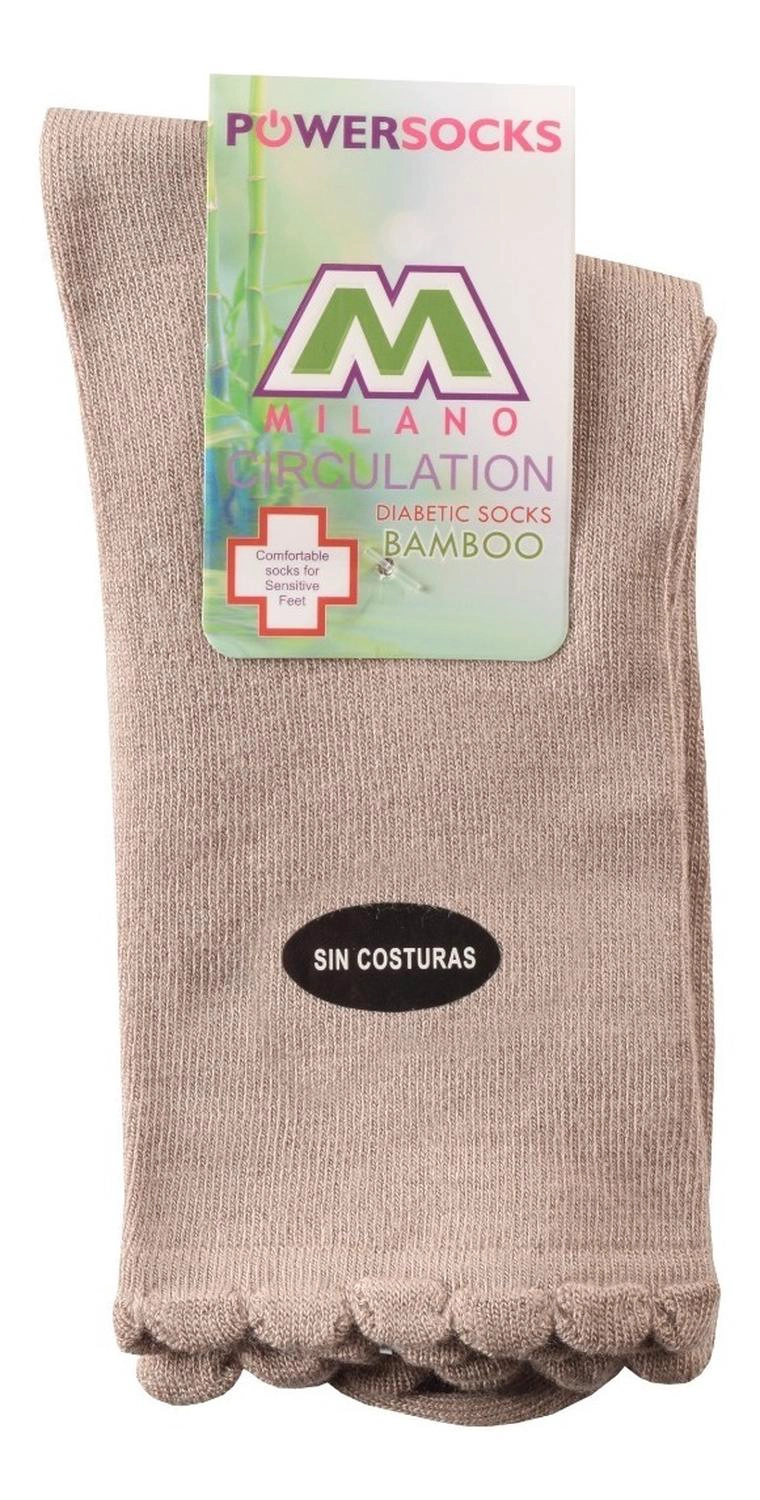CALCETIN MUJER BAMBU DIABE TICO SIN COSTURAS 12 PARES - 8