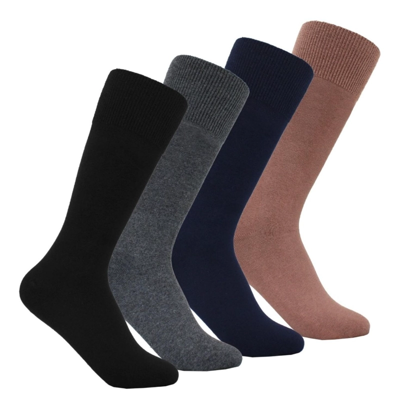 CALCETIN DIABE TICO HOMBRE SIN COSTURA ALGODON 12 PARES - 2