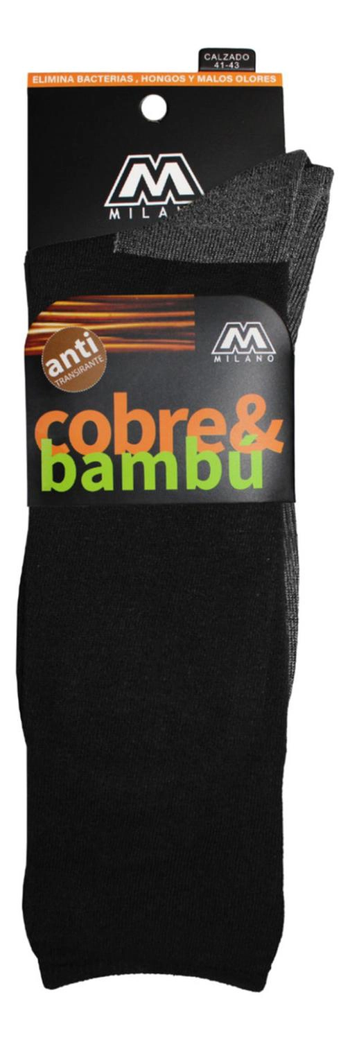 CALCETIN DIABE TICO COBRE BAMBU 6 PARES 40-45 - 9