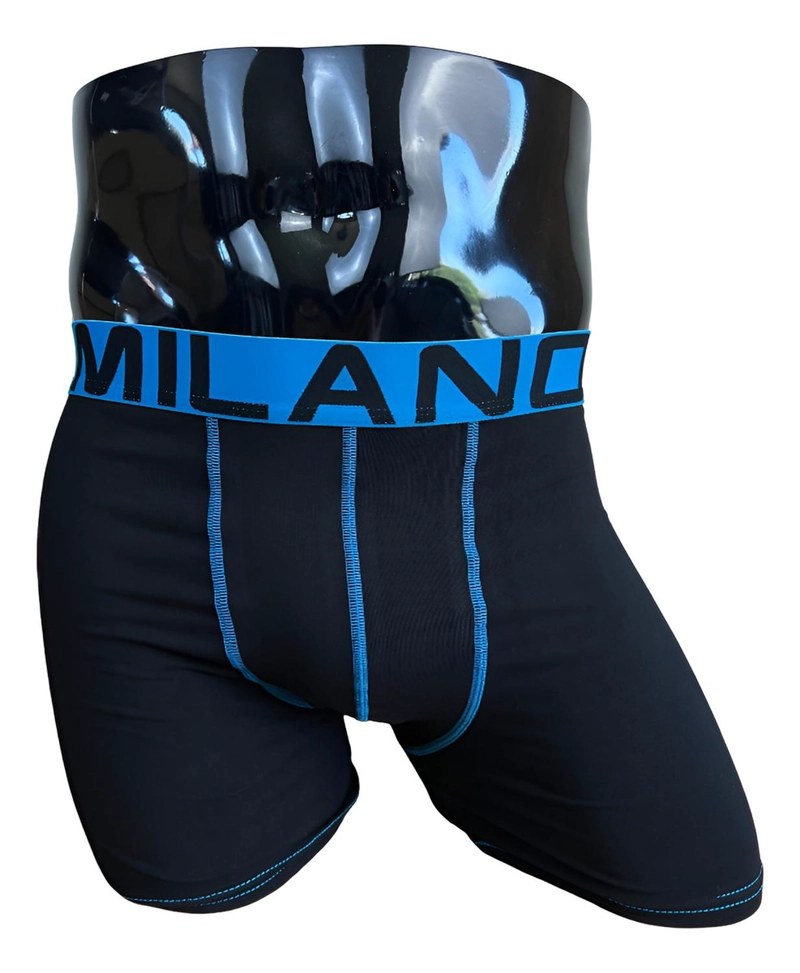 BOXER ALGODON NEGRO 6 UNIDADES XL - 5