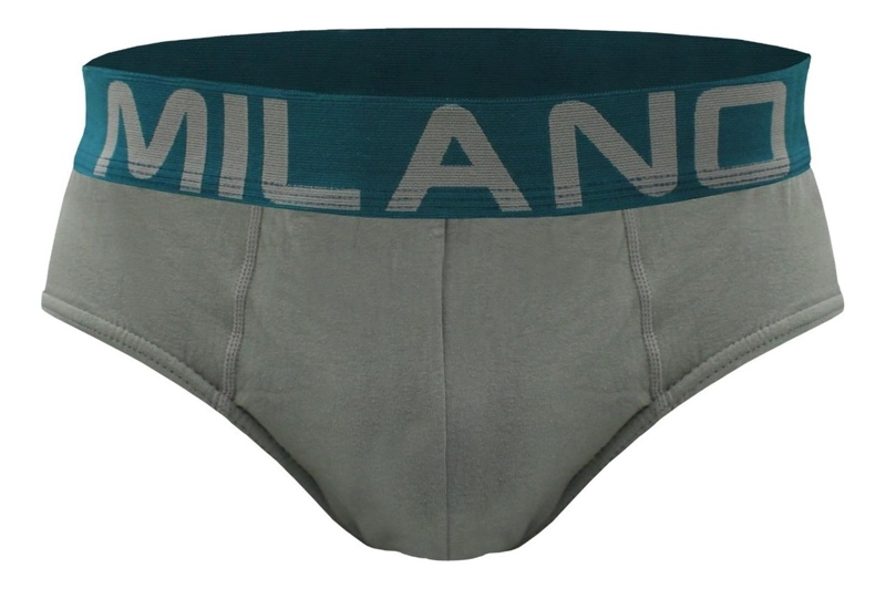 SLIP CALZONCILLO ALGODON MILANO 6 PACK XL - 5