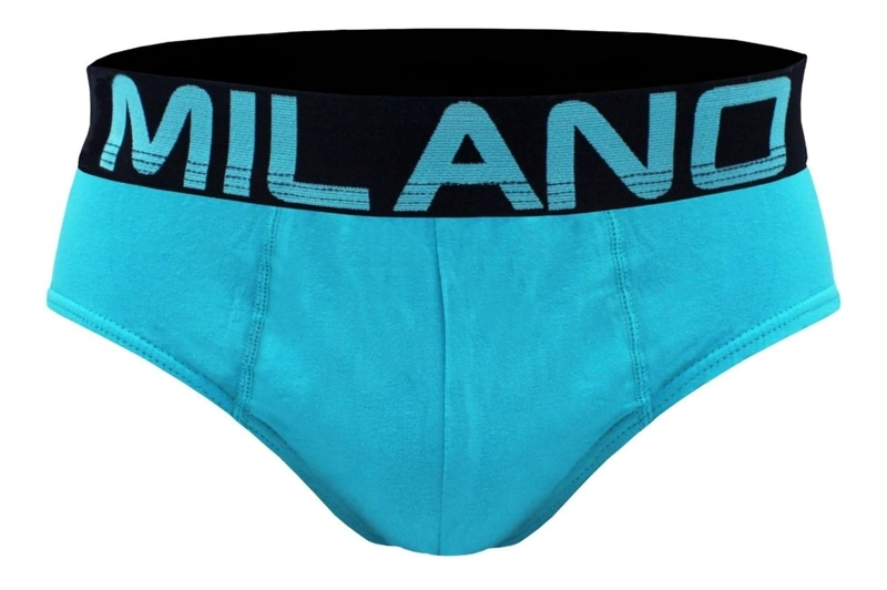 SLIP CALZONCILLO ALGODON MILANO 6 PACK XL - 7