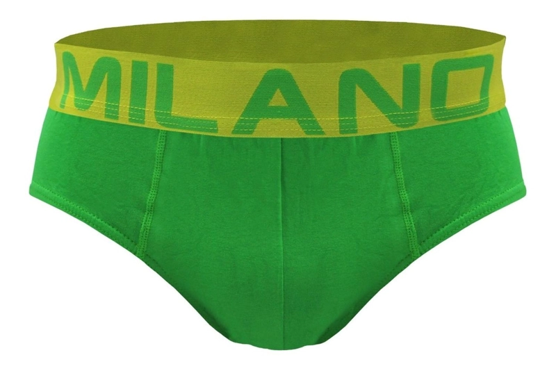 SLIP CALZONCILLO ALGODON MILANO 6 PACK XL - 8