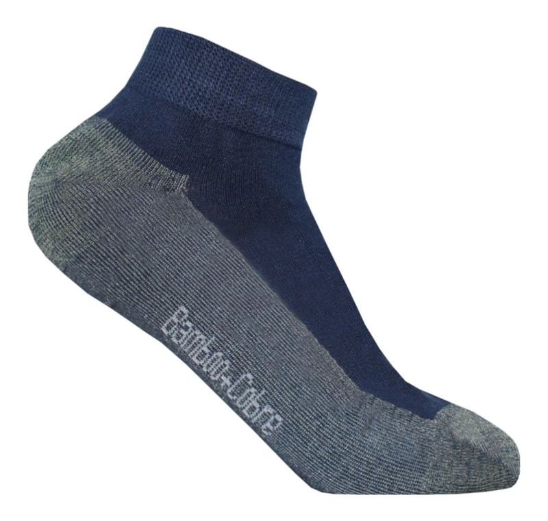 CALCETINES CORTOS TOBILLERA COBRE BAMBU 6 PARES 40-44 - 3