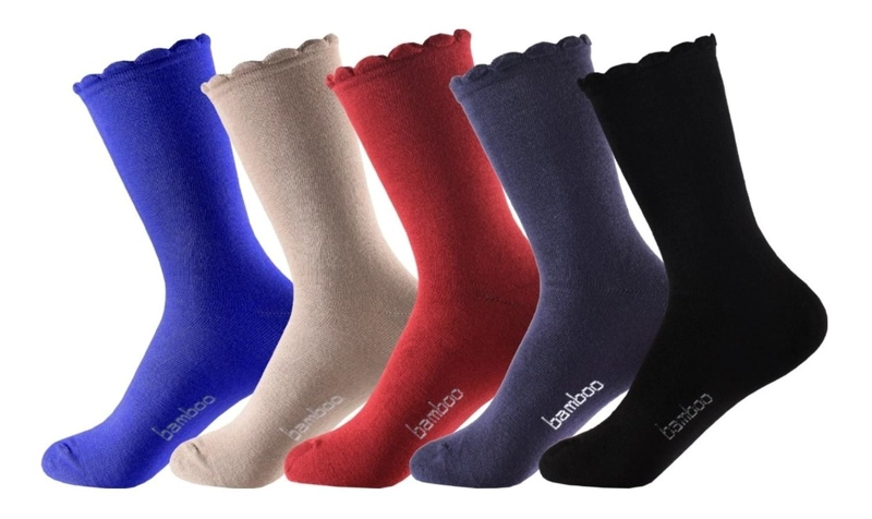 CALCETIN MUJER BAMBU DIABE TICO SIN COSTURAS 6 PARES - 4