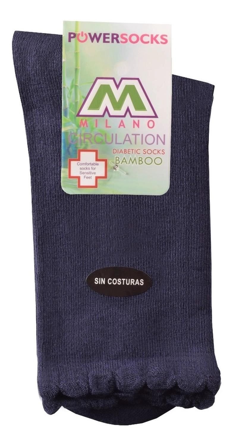CALCETIN MUJER BAMBU DIABE TICO SIN COSTURAS 6 PARES - 8