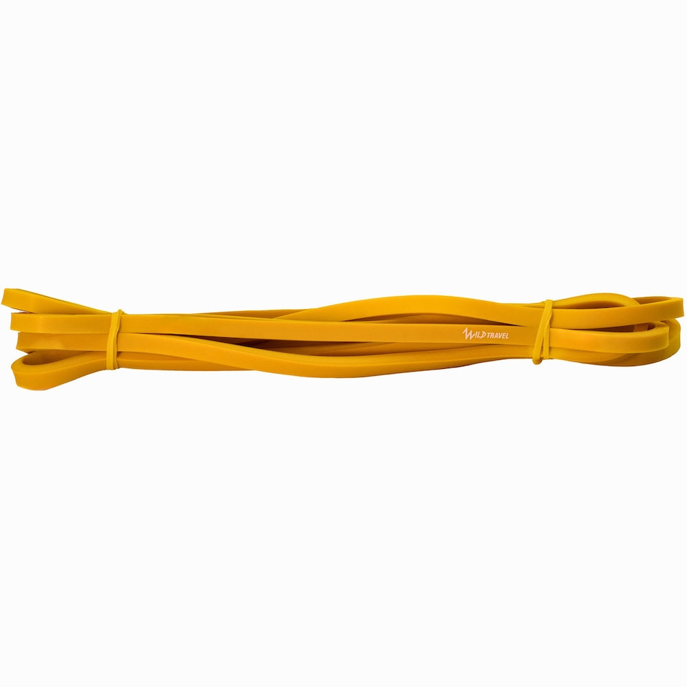 BANDA ELÁSTICA WILD TRAVEL POWER BANDS AMARILLA RESISTENCIA PULL UP GYM - 2