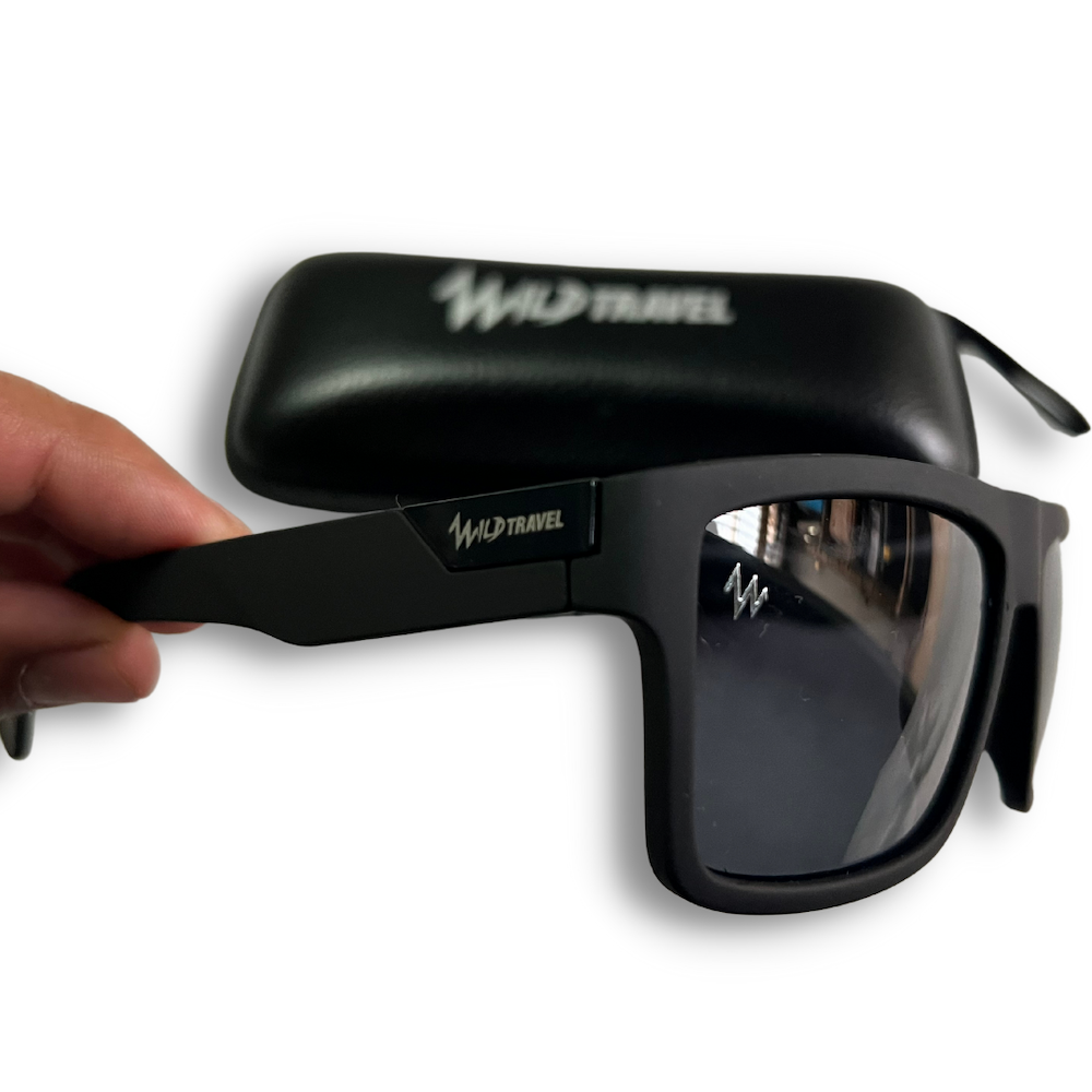 LENTES SOL WILD TRAVEL POLARIZADO RECTANGULAR UV400 - 2