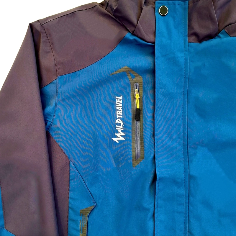 CHAQUETA CORTAVIENTO IMPERMEABLE PREMIUM WILD TRAVEL - 4