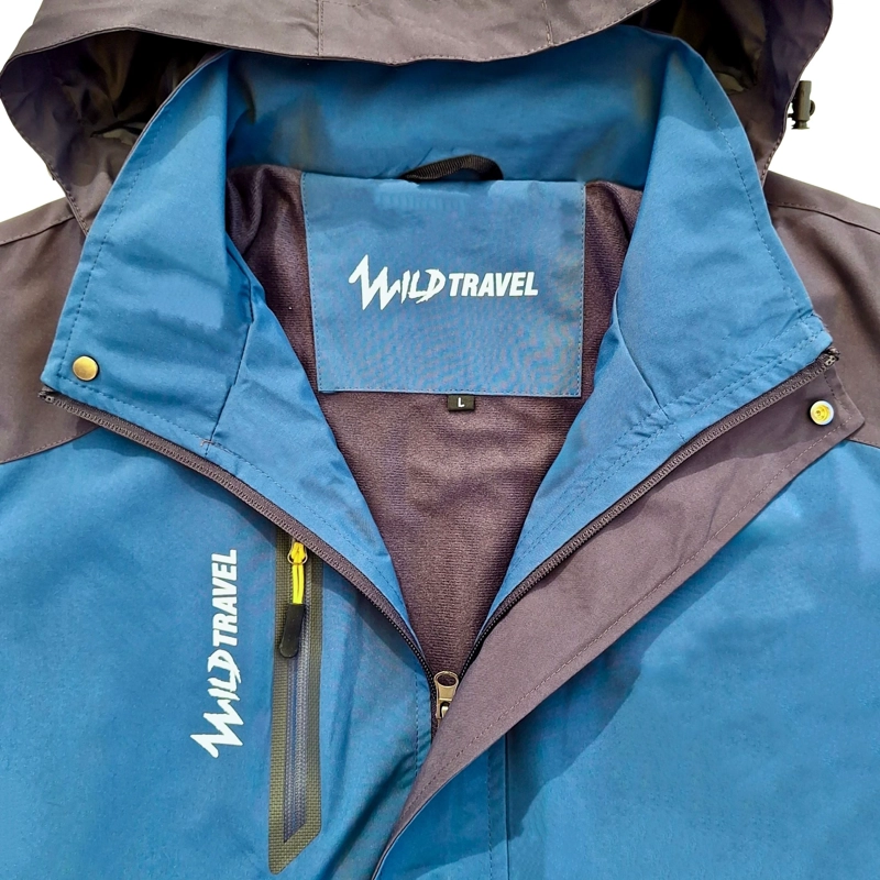 CHAQUETA CORTAVIENTO IMPERMEABLE PREMIUM WILD TRAVEL - 6