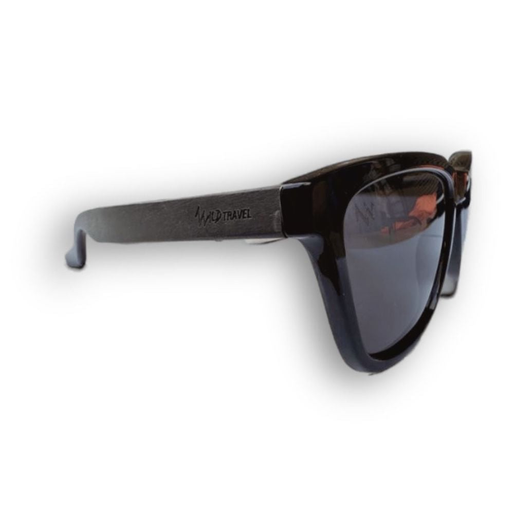 LENTES SOL WILD TRAVEL BAMBÚ POLARIZADOS UV400 MADERA - 1