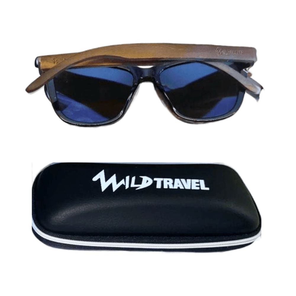 LENTES SOL WILD TRAVEL BAMBÚ POLARIZADOS UV400 MADERA - 2