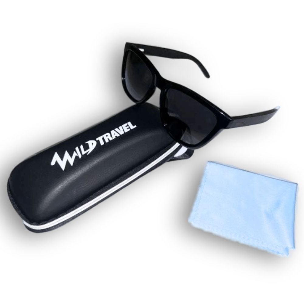 LENTES SOL WILD TRAVEL BAMBÚ POLARIZADOS UV400 MADERA - 4