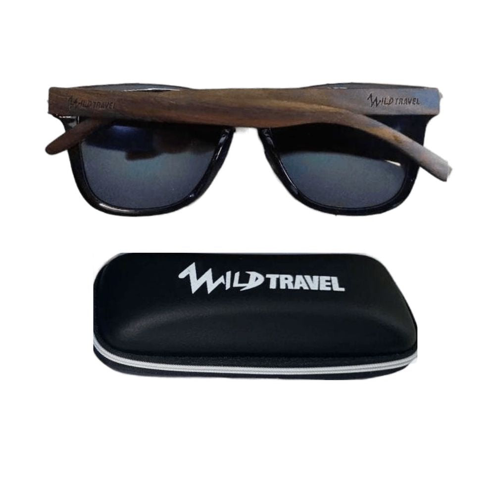 LENTES SOL WILD TRAVEL BAMBÚ POLARIZADOS UV400 MADERA - 2