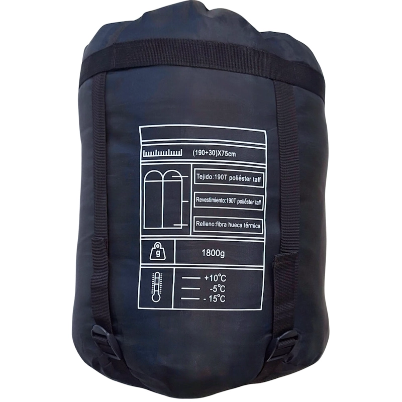 SACO DE DORMIR WILD TRAVEL EXTREMO -15° +10° 1800G - 9