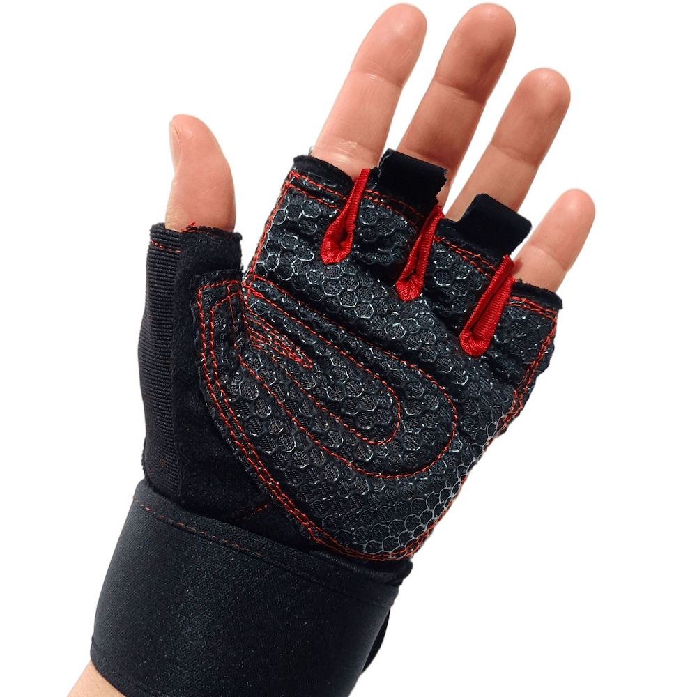 GUANTES PESAS Y ENTRENAMIENTO MICROFIBRA WILD TRAVEL GIMNASIO EJERCICIO - 2