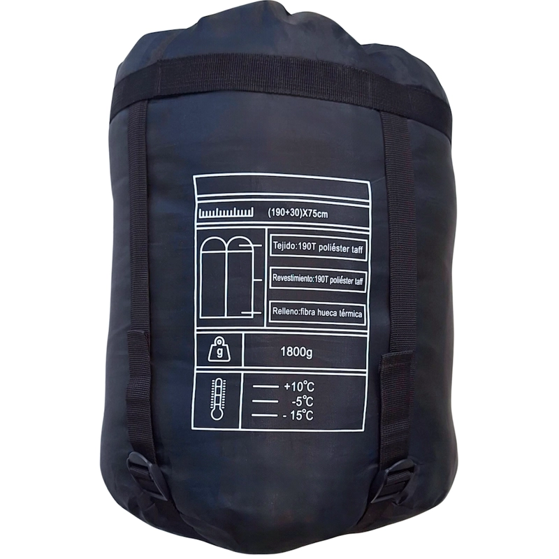 SACO DE DORMIR WILD TRAVEL EXTREMO -15° +10° 1800G - 10