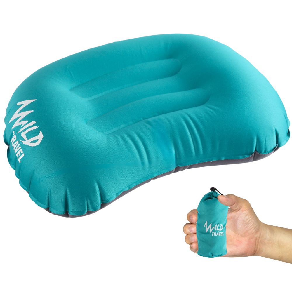COJÍN ALMOHADA INFLABLE TREKK CAMPING TRAILPILLOW WILDTRAVEL - 1