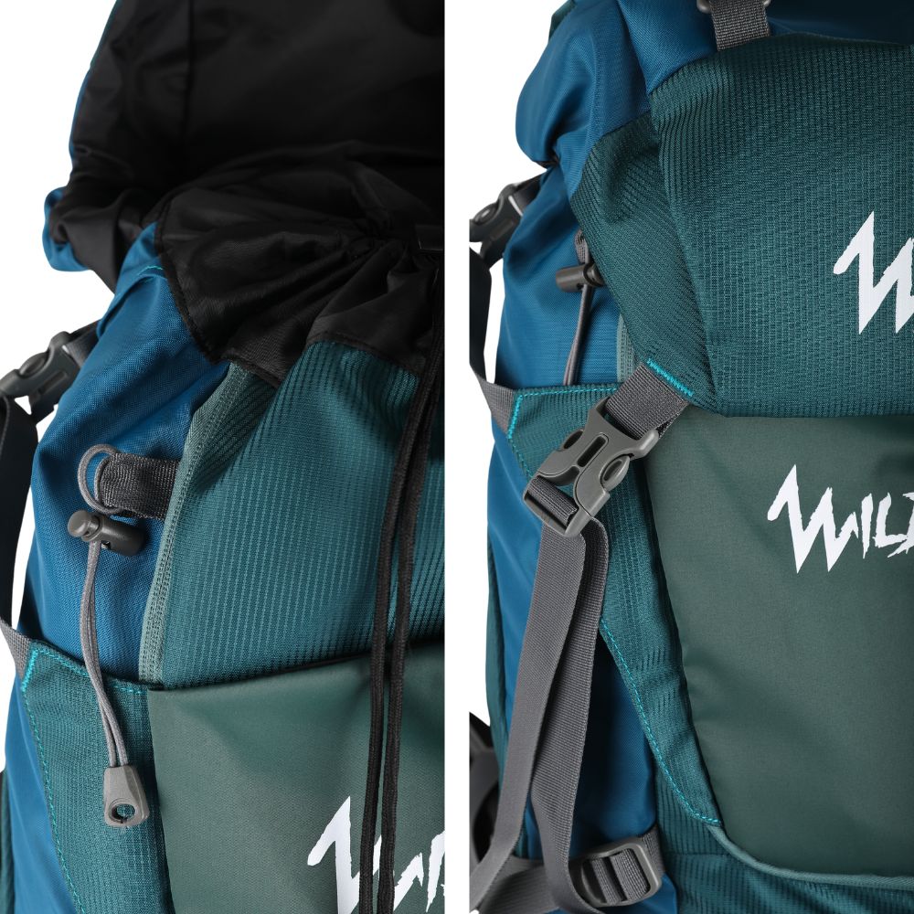 MOCHILA TREKKING Y CAMPING EXPLORETRAIL 60 LITROS WILDTRAVEL - 6
