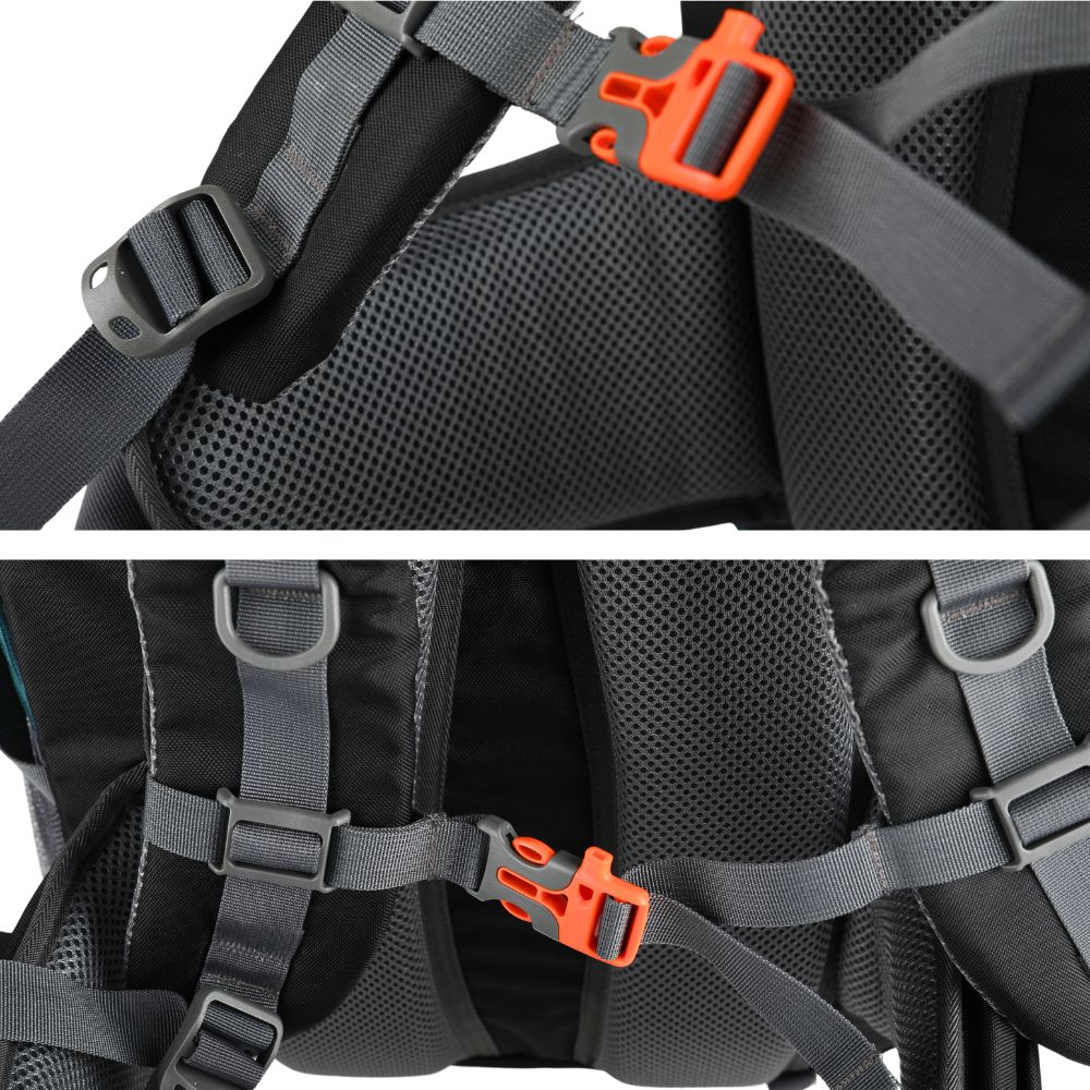 MOCHILA TREKKING Y CAMPING EXPLORETRAIL 60 LITROS WILDTRAVEL - 7