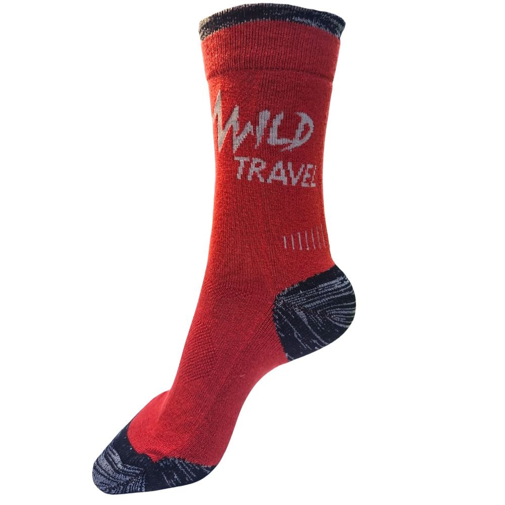 CALCETINES CALCETAS TREKKING LANA MERINO TE RMICAS DEPORTIVA - 1