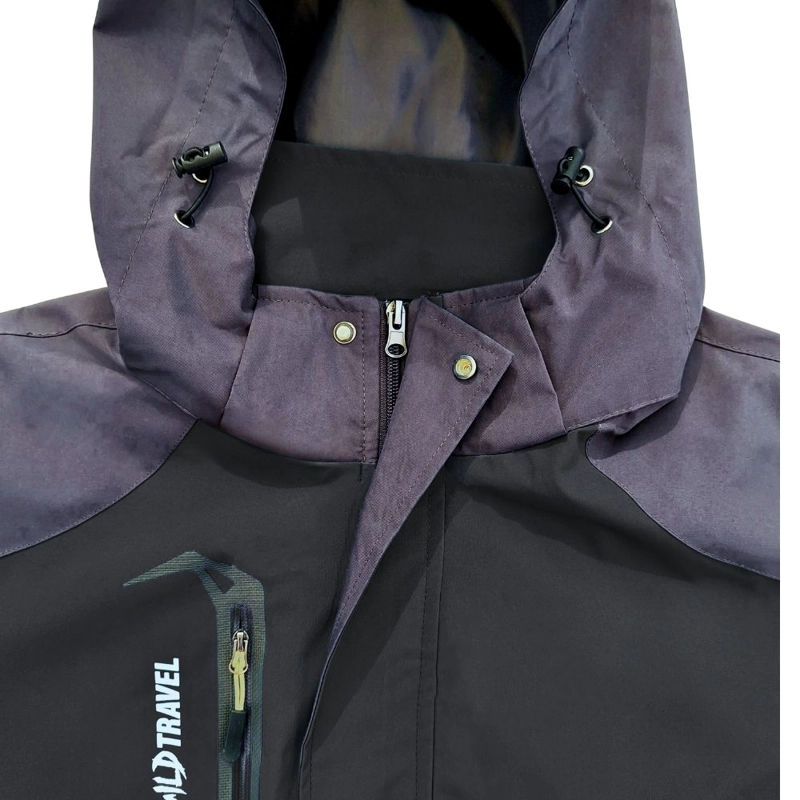 CHAQUETA CORTAVIENTO IMPERMEABLE PREMIUM WILD TRAVEL - 4