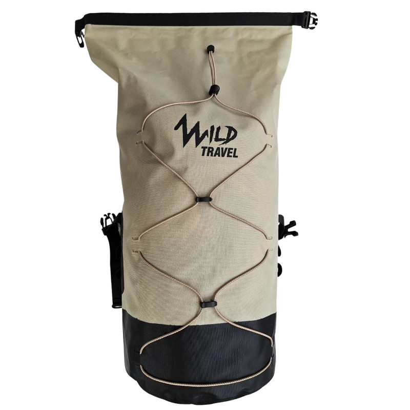 MOCHILA IMPERMEABLE DRYBAG 30L BOLSO SECO OUTDOOR WATERPROOF TIPO ESTANCA WILD TRAVEL - 2